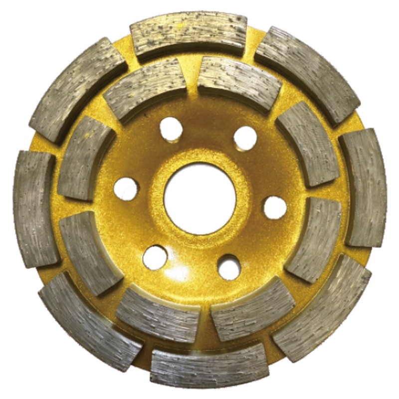 Double Row Diamond Cup Wheel — Gold Standard — JOY-DR-01