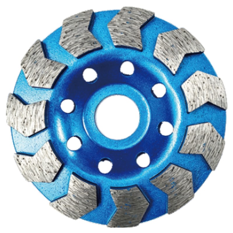 Double Row Cup Wheel — Blue Silver — JOY-DR-03