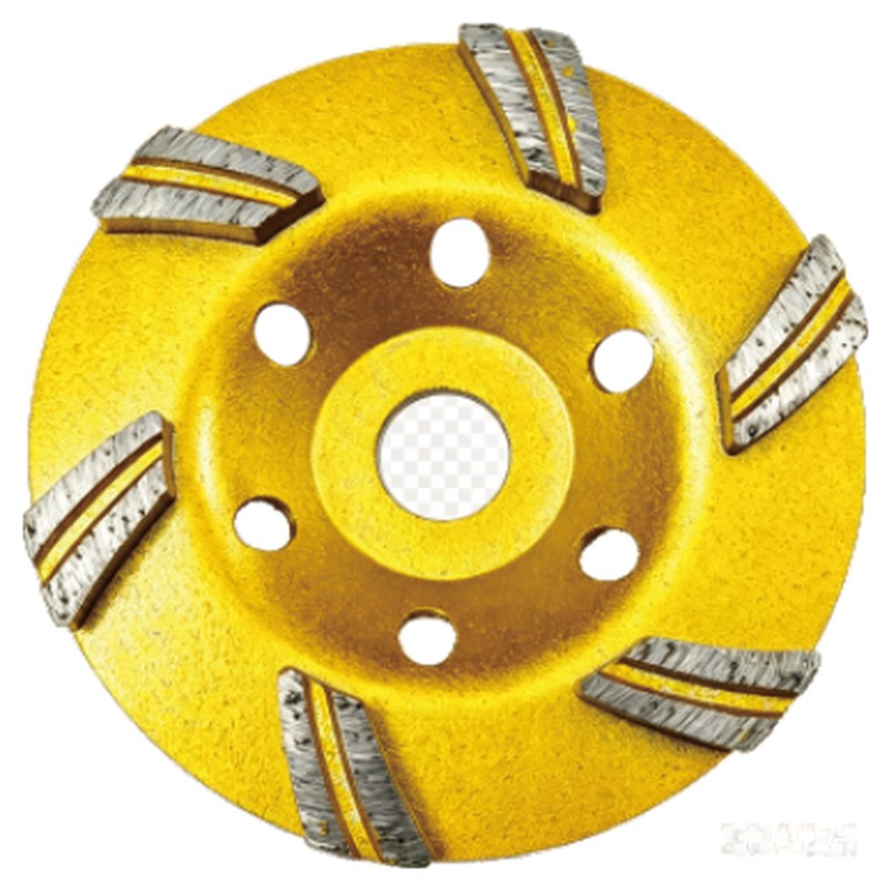 Double Row Cup Wheel — Gold Segment — JOY-DR-06