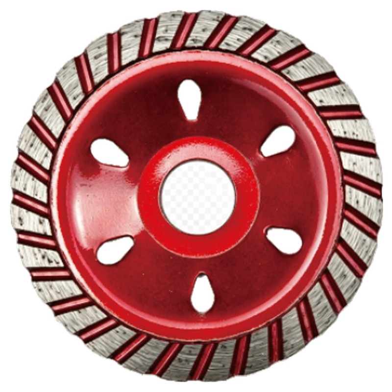 Double Row Cup Wheel — Red Turbo — JOY-DR-08