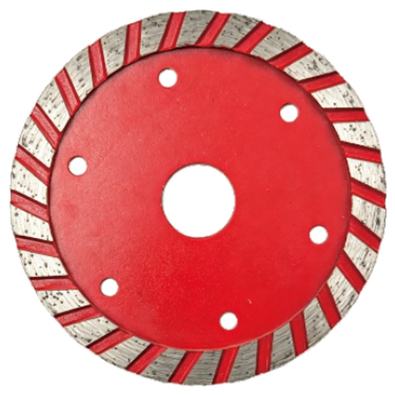 Turbo Diamond Cup Wheel — Red Flat — JOY-TC-03