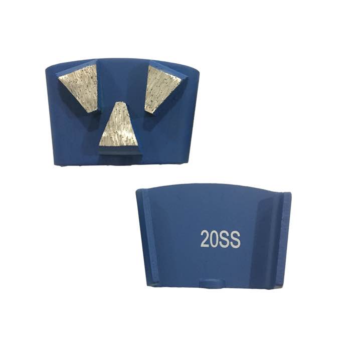 HTC Triple Triangle Segment Diamond Grinding Disc (JOY-HTCS-T3)