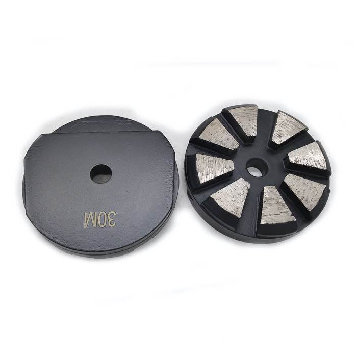 3'' Diamond Grinding Disc with 8 Segment for Lavina Floor Grinder (JOY-LVS-T8)