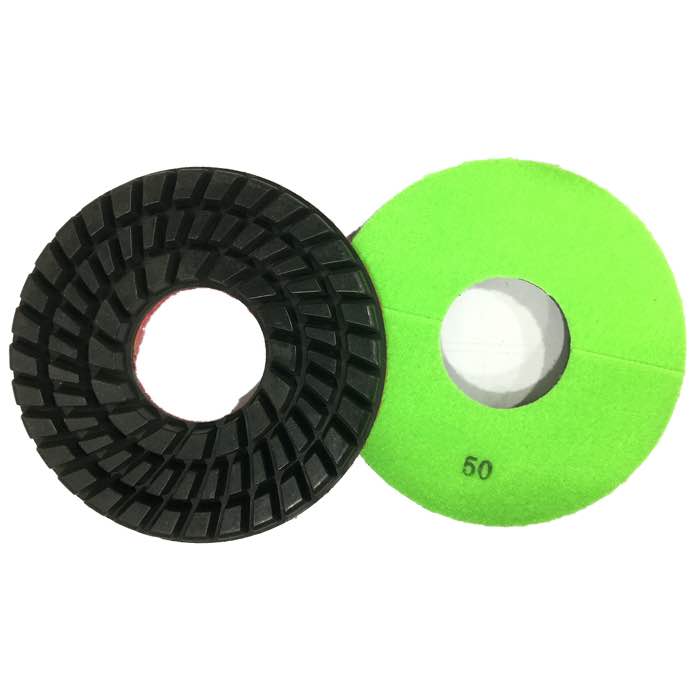 7''/180mm Sprial Diamond Resin Polishing Pads (JOY-RFP-S4)