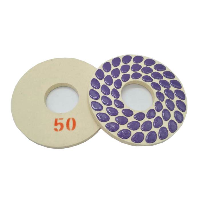 Dry Polishing Wool Pads for Concrete Floor (JOY-RFP-W1)