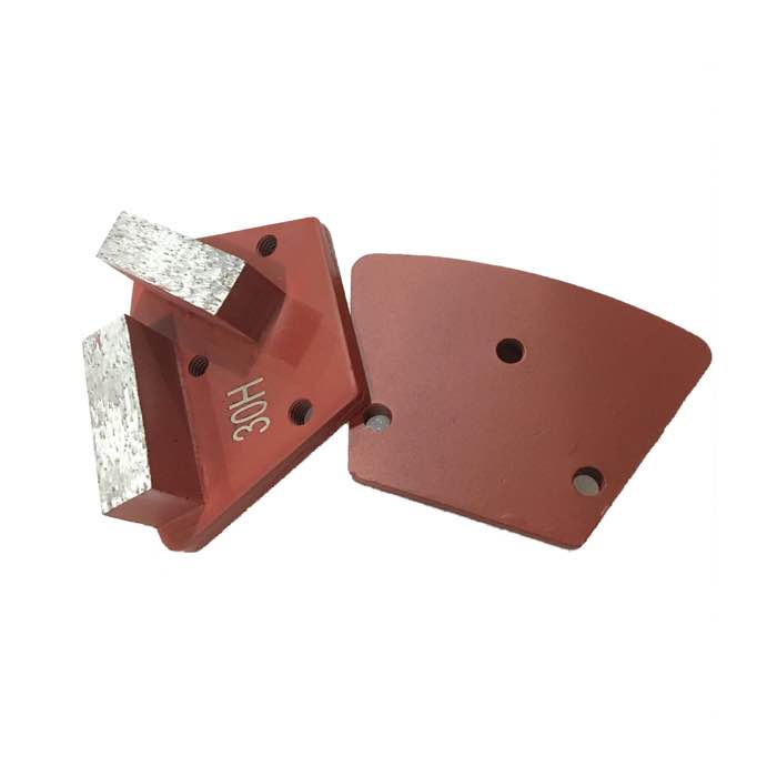 Double Bar Segment Diamond Trapezoid Grinding Disc for Diamatic (JOY-TP-B2)