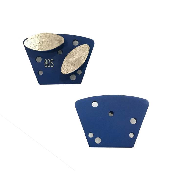 Double Oval Segment Diamond Trapezoid Grinding Dis (JOY-TP-O2)