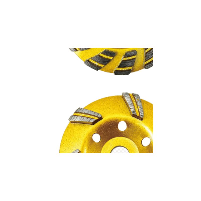 Double Row Cup Wheel — Gold Segment — JOY-DR-06