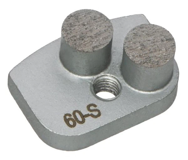 60-S fine diamond grinding segment, metal base
